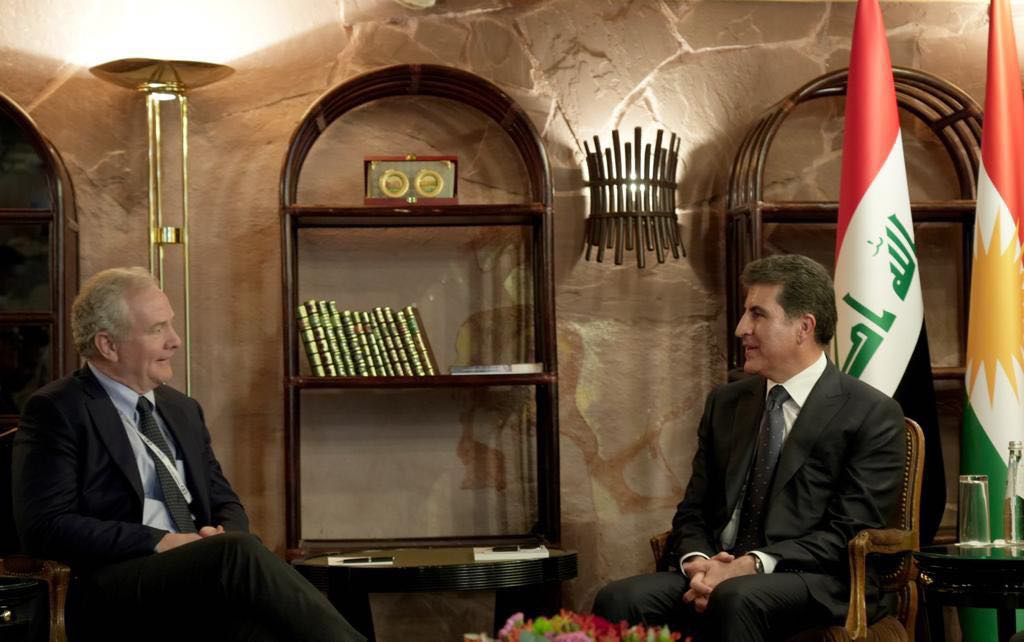 نيجيرفان بارزاني يلتقي مع مسؤولين أمريكان في ميونخ: أكدوا استمرار دعم اقليم كوردستان