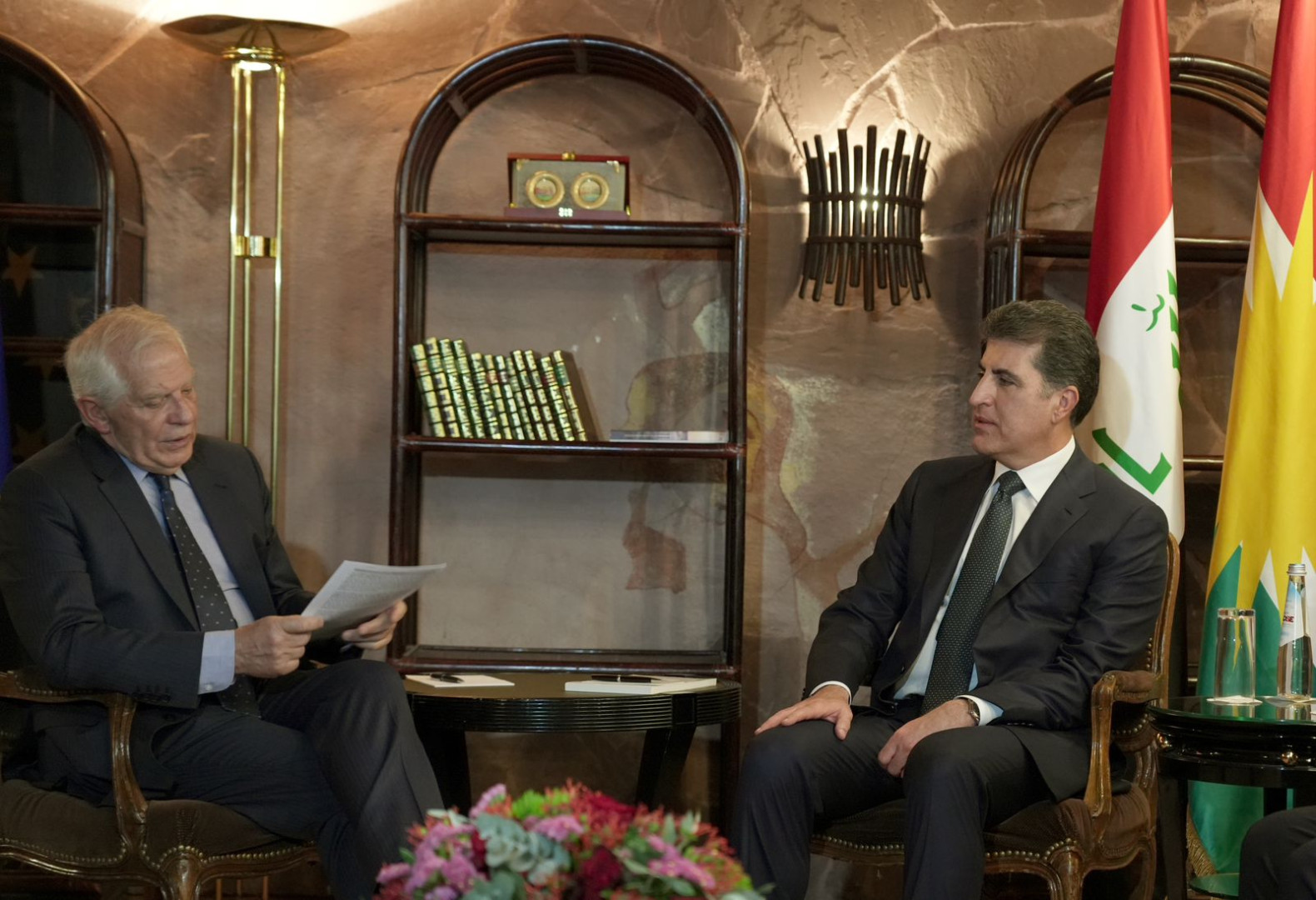 Meeting Barzani, EU's Borrel: Iraq's peace is essential to the European Union