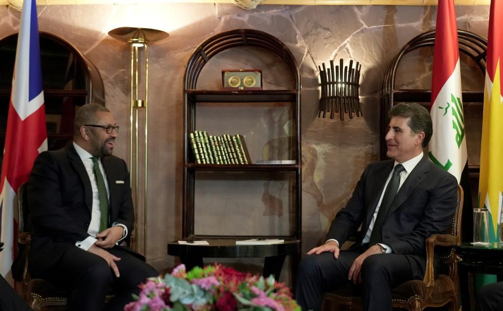 نيجيرفان بارزاني يبحث مع وزير  الخارجية البريطاني أزمة "قانون النفط والغاز" في العراق
