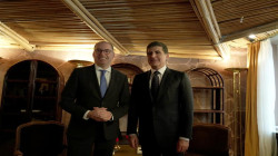 نيجيرفان بارزاني يبحث مع وزير الدولة الألماني الاستقرار السياسي في العراق