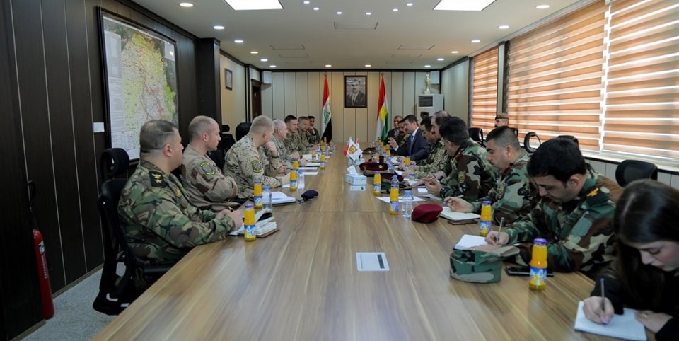 Kurdistan, coalition discuss establishing new Peshmerga formations