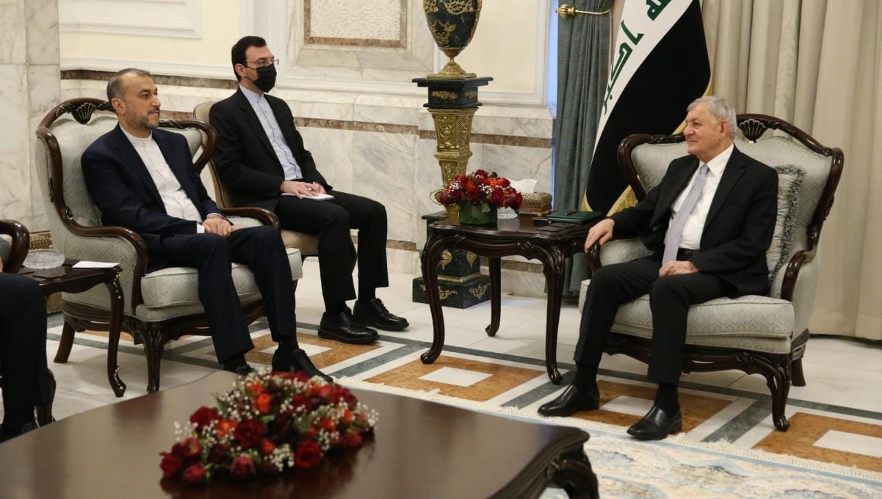 الرئيس العراقي يتلقى دعوة رسمية لزيارة إيران