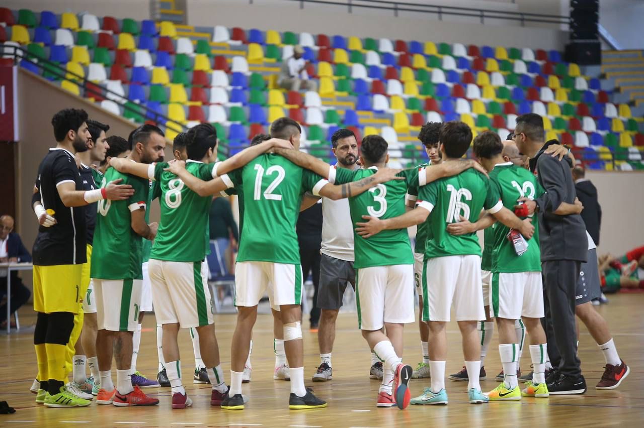 منتخب كرة صالات العراق يخسر وديا امام مضيفه المغرب
