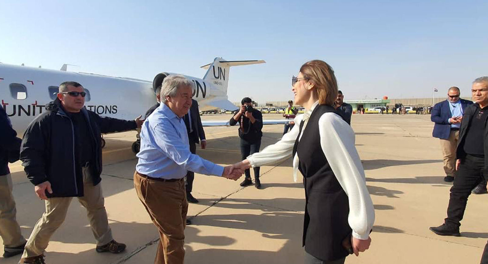 Iraqi lawmaker lambasts UN chief visit to al-Jad'ah camp