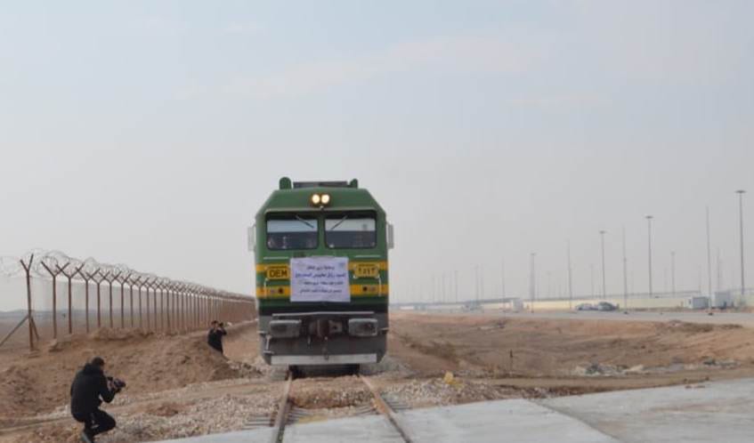 Iraq conducts the first train trip from the capital to Samarra