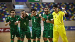 منتخب العراق يقسو على استونيا برباعية نظيفة بكرة الصالات