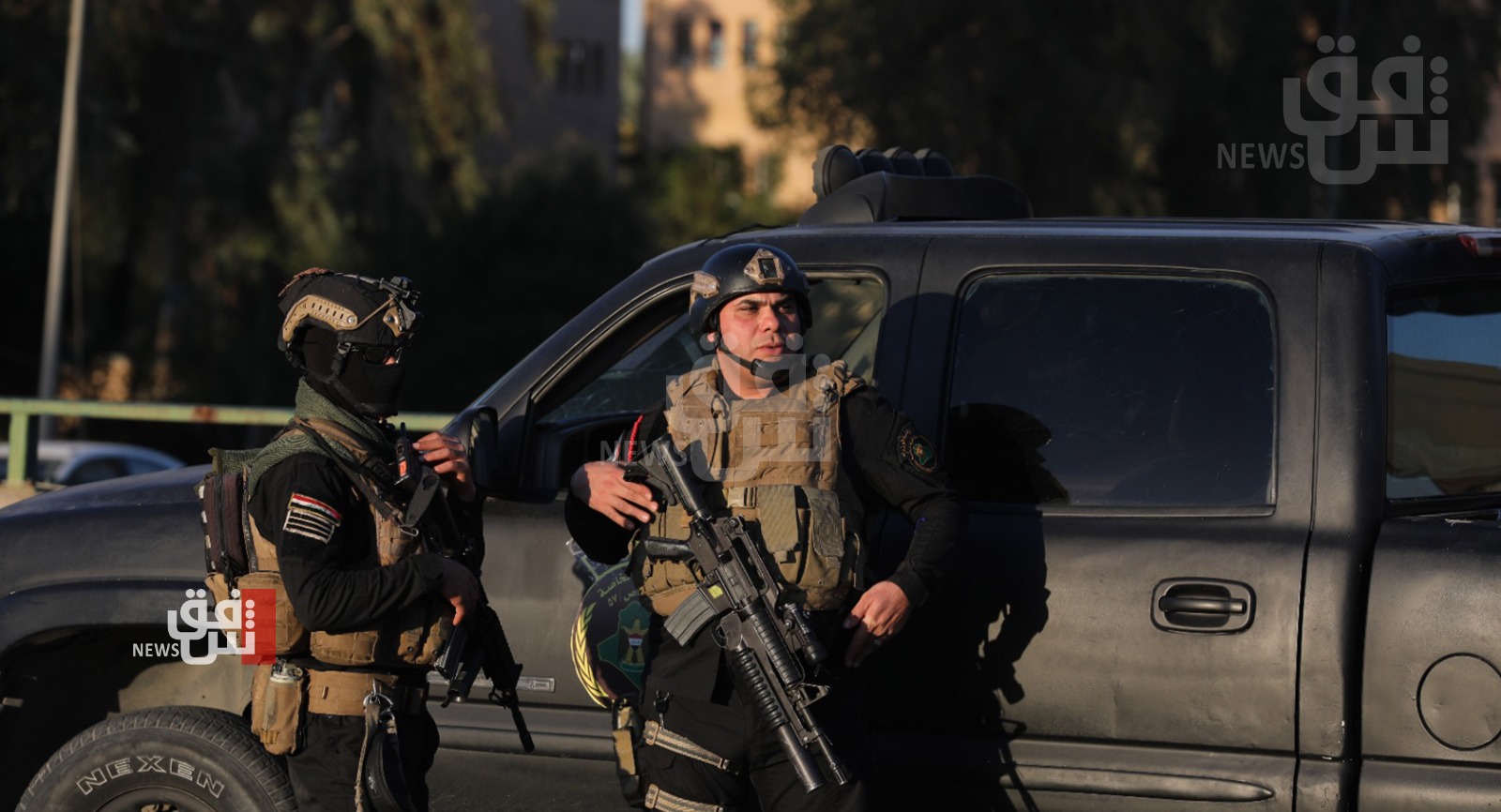 Unknown assailants attack a detainee released on bail outside a police station in Najaf