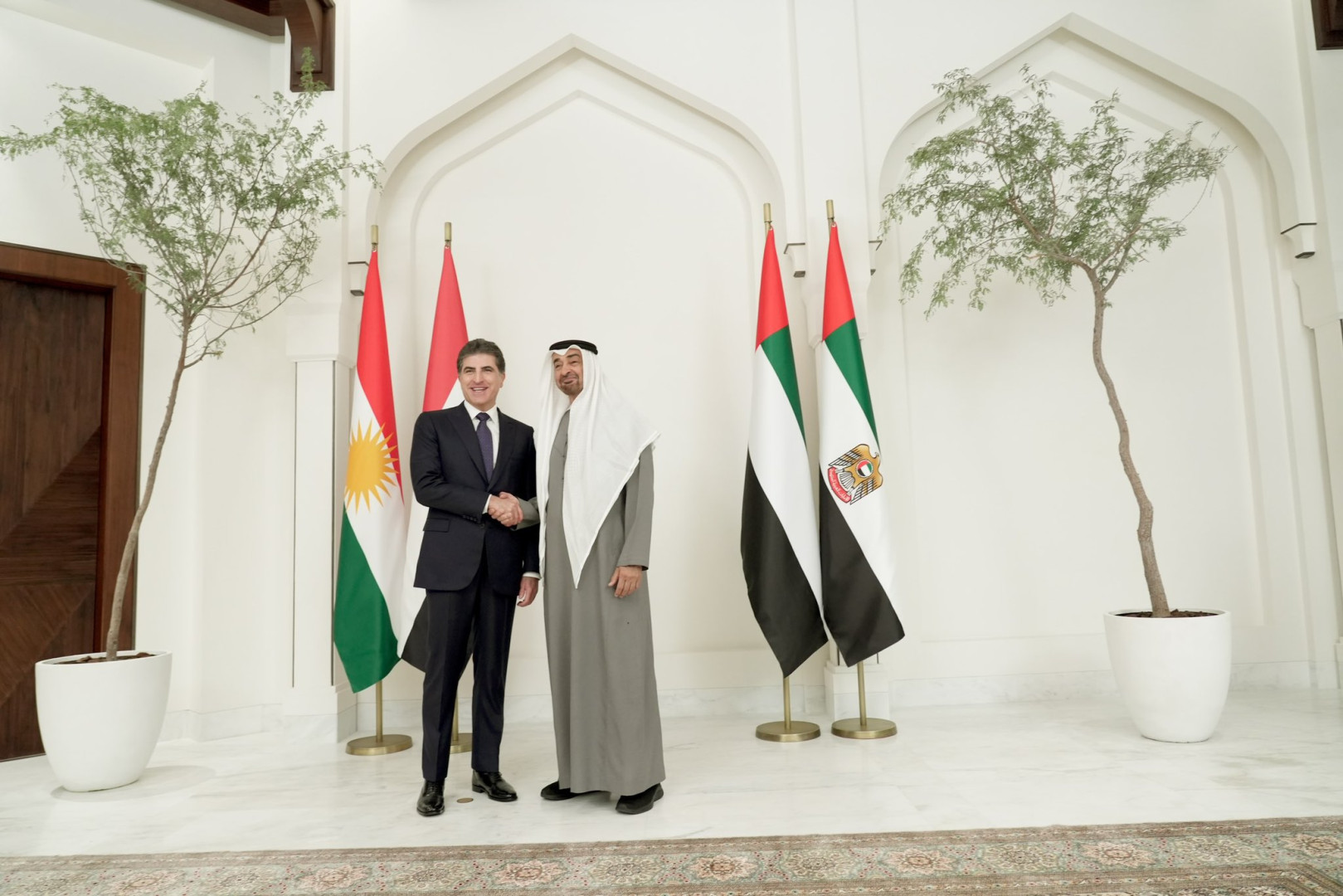 Kurdistan UAEs presidents hold productive meeting in Abu Dhabi