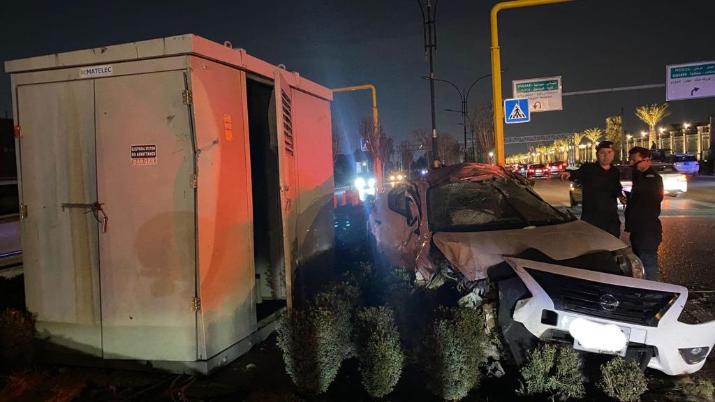 الحادث 17 خلال 5 أيام.. مصرع شخص بتصادم سيارتين في احدى مدن كوردستان