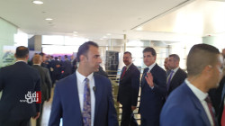 President Barzani arrives in al-Sulaymaniyah