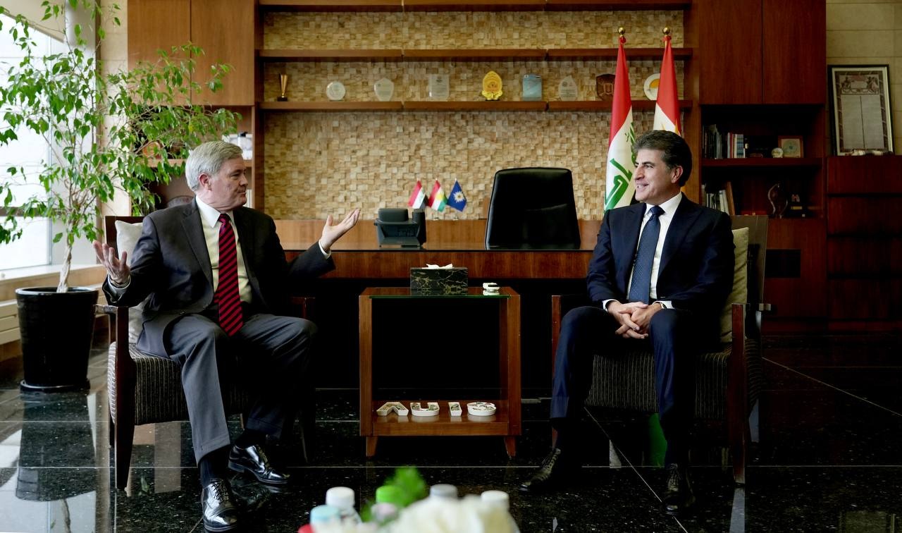 Kurdistans president US top advisor reiterate commitment to supporting alSudanis cabinet