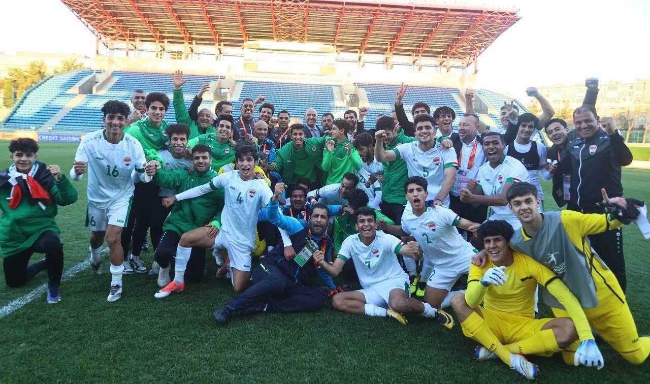 منتخب العراق يلاقي اوزبكستان في ختام كأس آسيا للشباب
