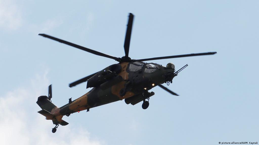 Turkeys military helicopter crash kills six people in Iraqi Kurdistan  source