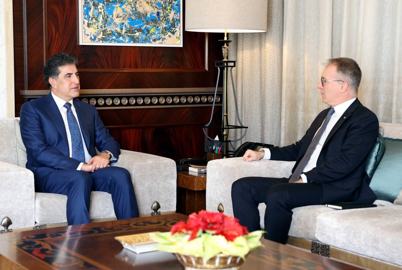Kurdistan's president, Italy's ambassador discuss Baghdad-Erbil ties