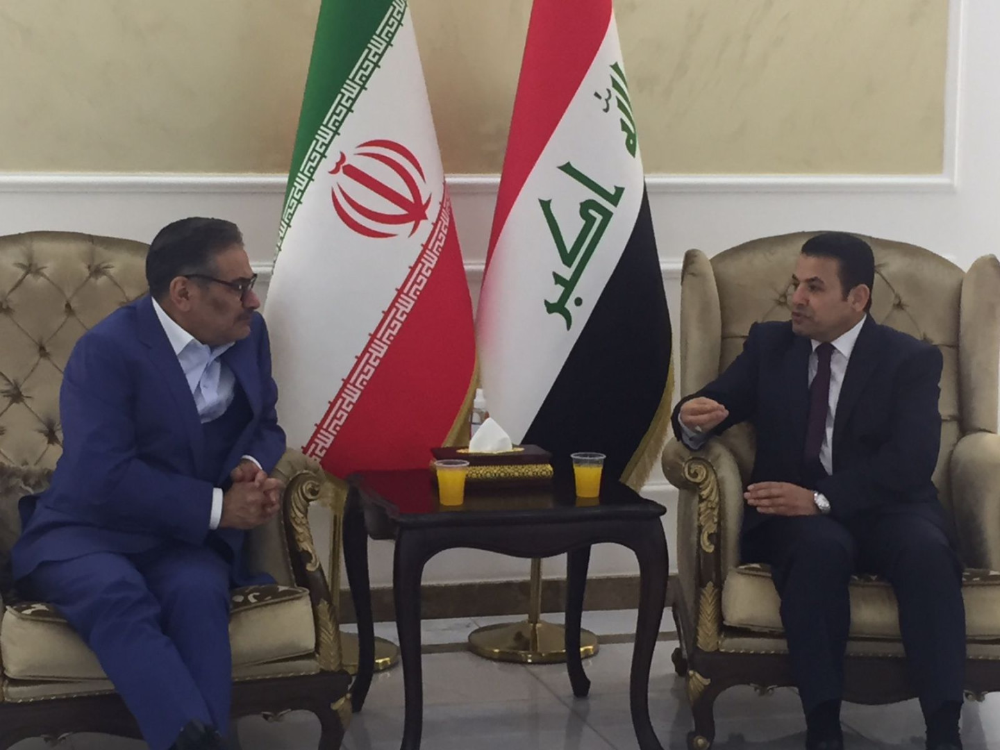 Irans Shamkhani visits Baghdad to discuss border security