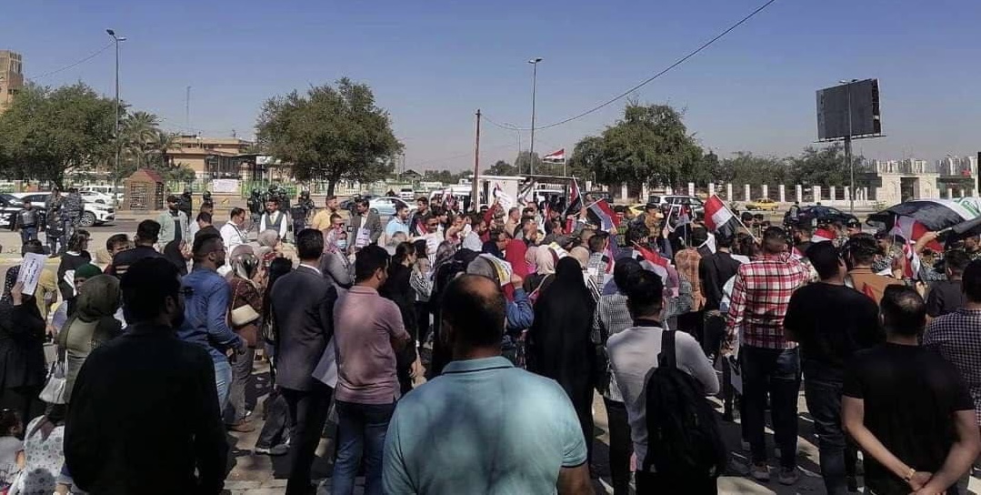 تظاهرتان لخريجين وحملة الشهادات العليا في بغداد