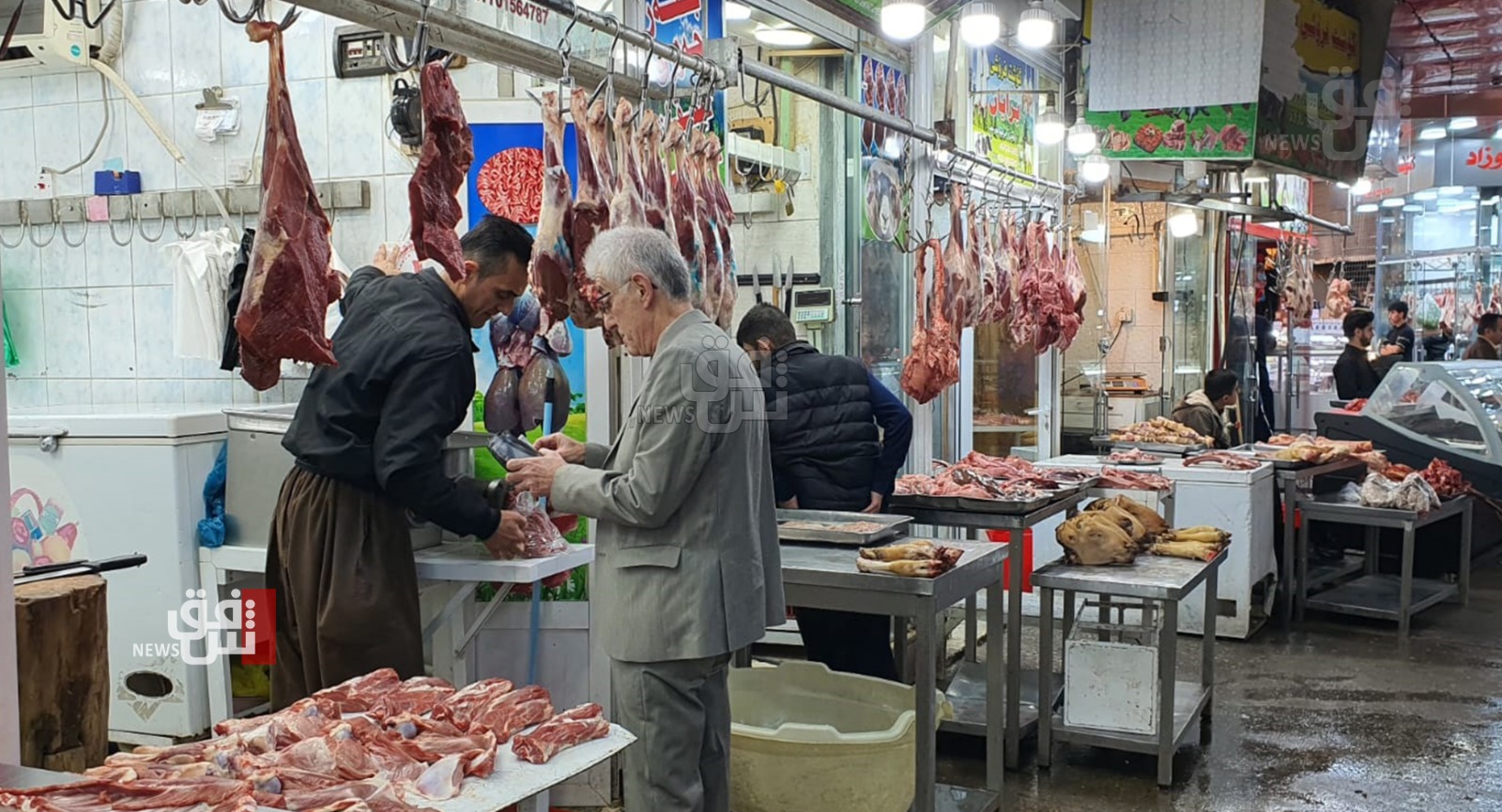 مجزرة السليمانية تجهز الأسواق بأكثر من 500 طن من اللحوم بمناسبة عيد نوروز