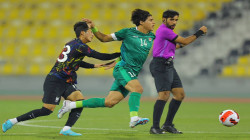 الاولمبي العراقي يخسر امام  نظيره الكوري في وقت قاتل ببطولة قطر الدولية