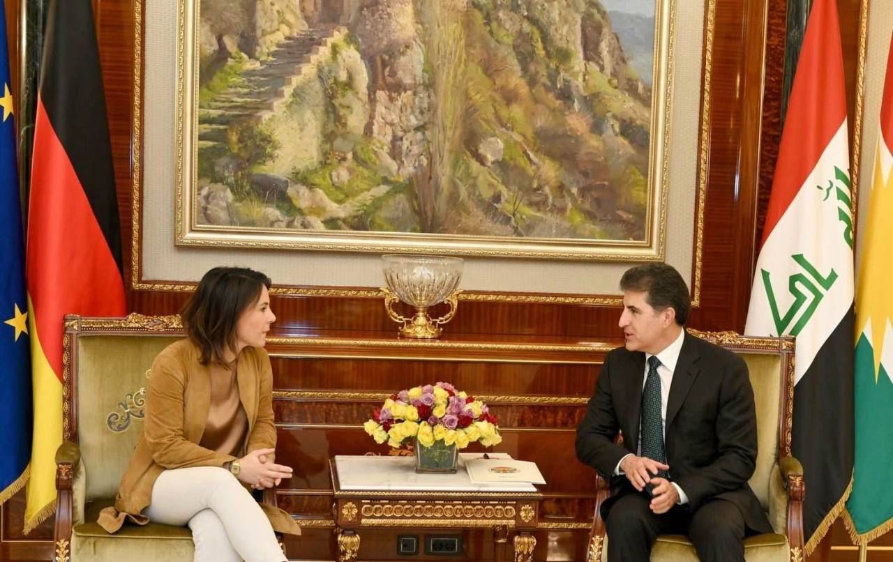 Germanys top diplomat assures President Barzani our troops will remain in Kurdistan