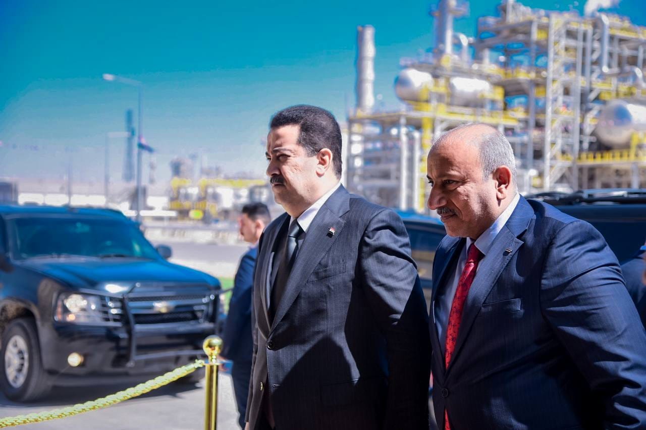 Al-Sudani arrives in Karbala, inaugurates strategic oil plant