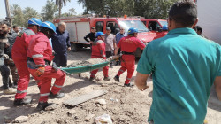 الدفاع المدني يعلن إنقاذ 8 عمال من تحت ركام سقف منهار لمول قيد الإنشاء ببغداد