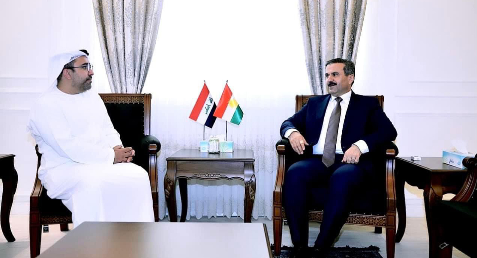 UAE consul general praises the quality of Kurdish products