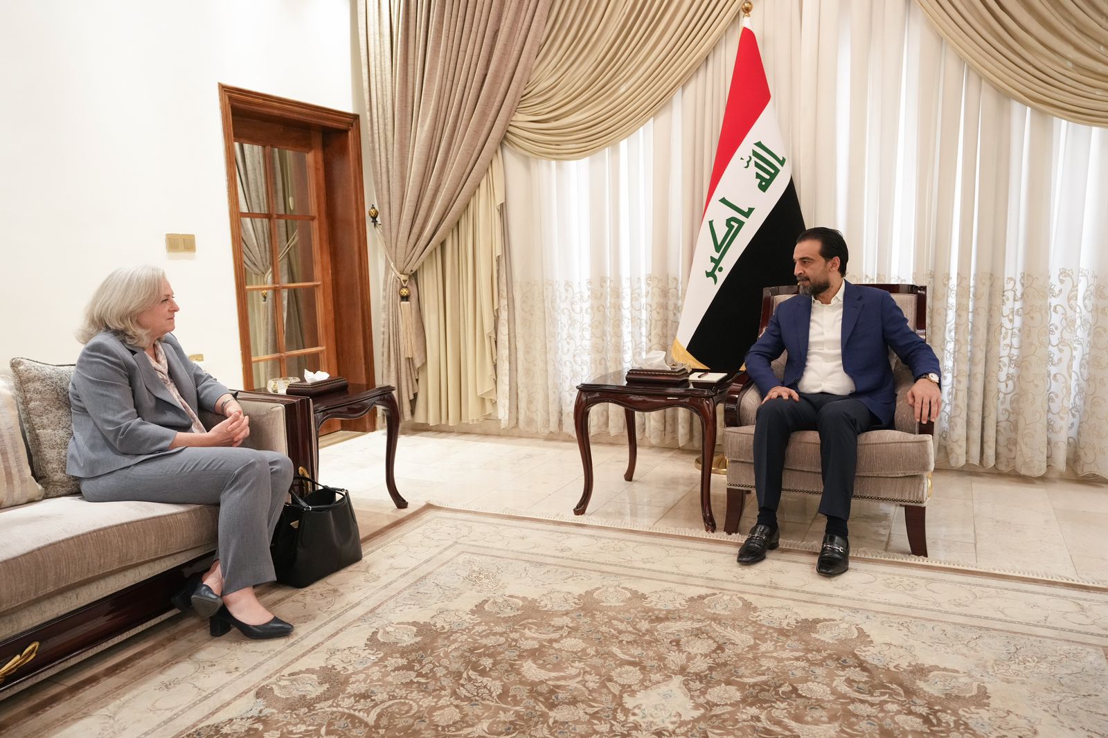 Iraqi Parliament Speaker Meets with US Ambassador to Discuss Strengthening Cooperation