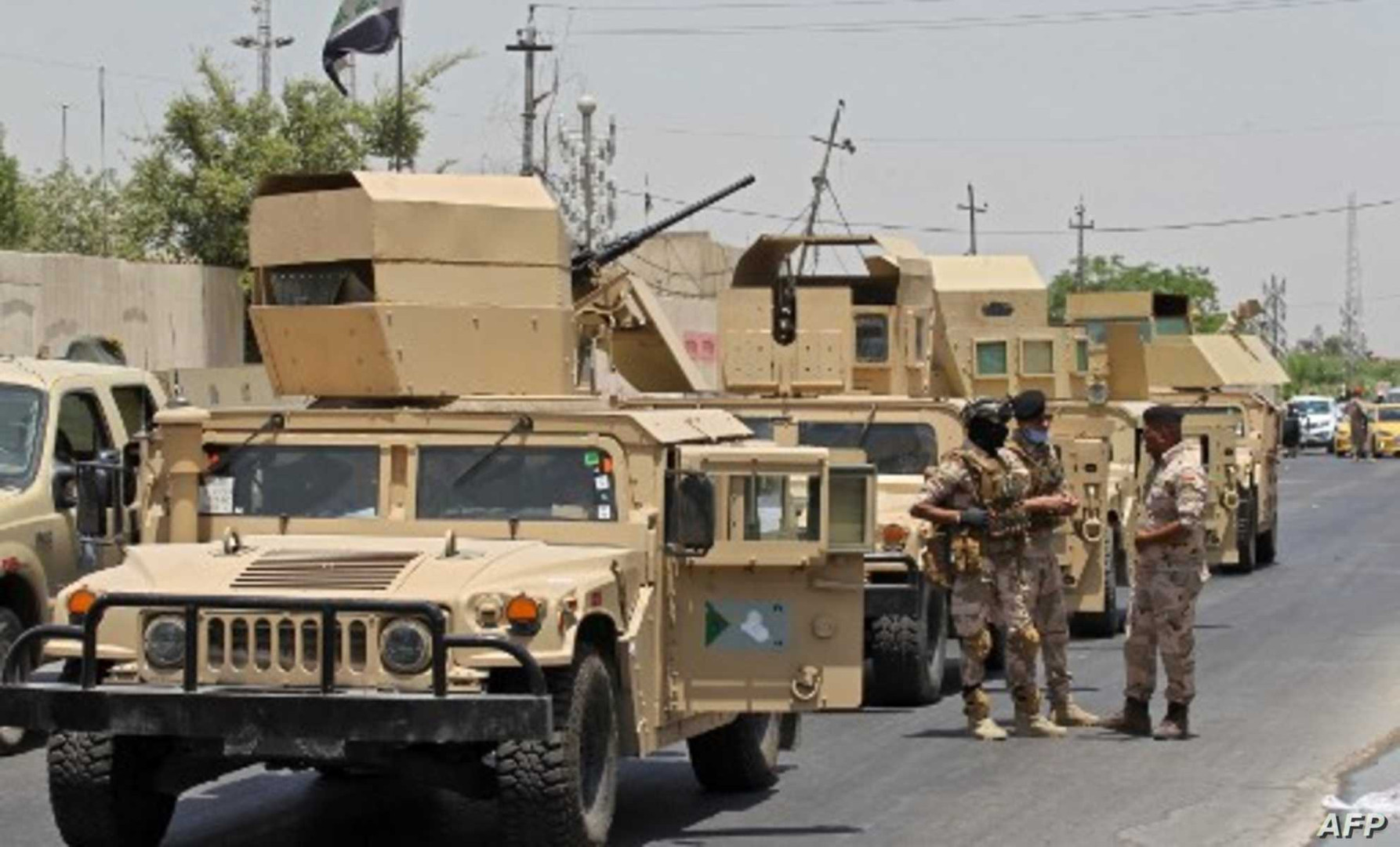 مسلحون مجهولون يهاجمون دورية لحشد الطارمية شمالي بغداد