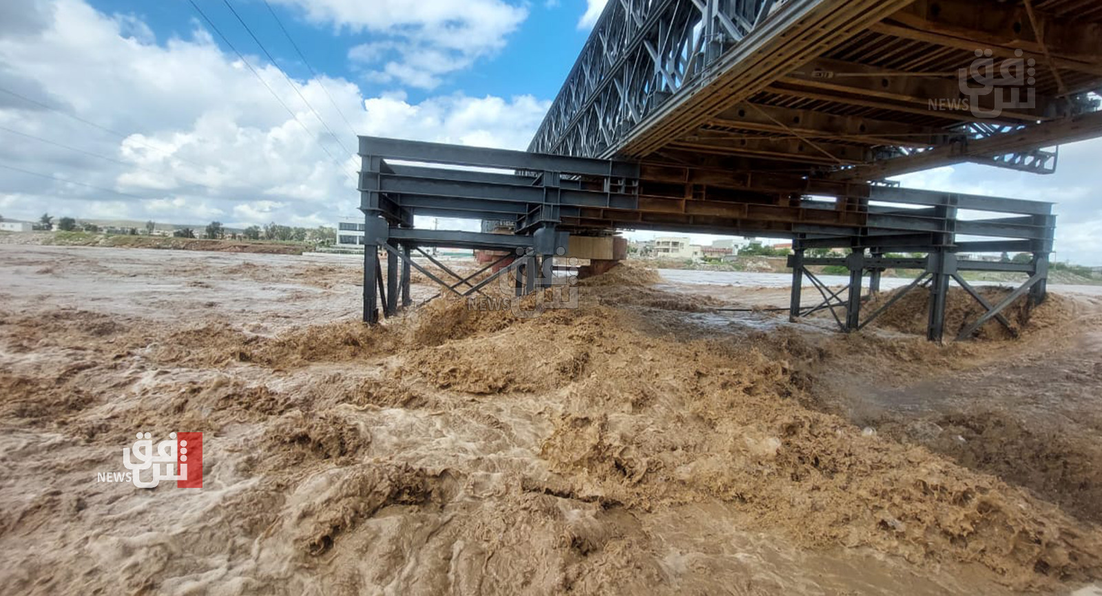 توقف مشاريع تصفية المياه في أربيل بسبب الأمطار الغزيرة