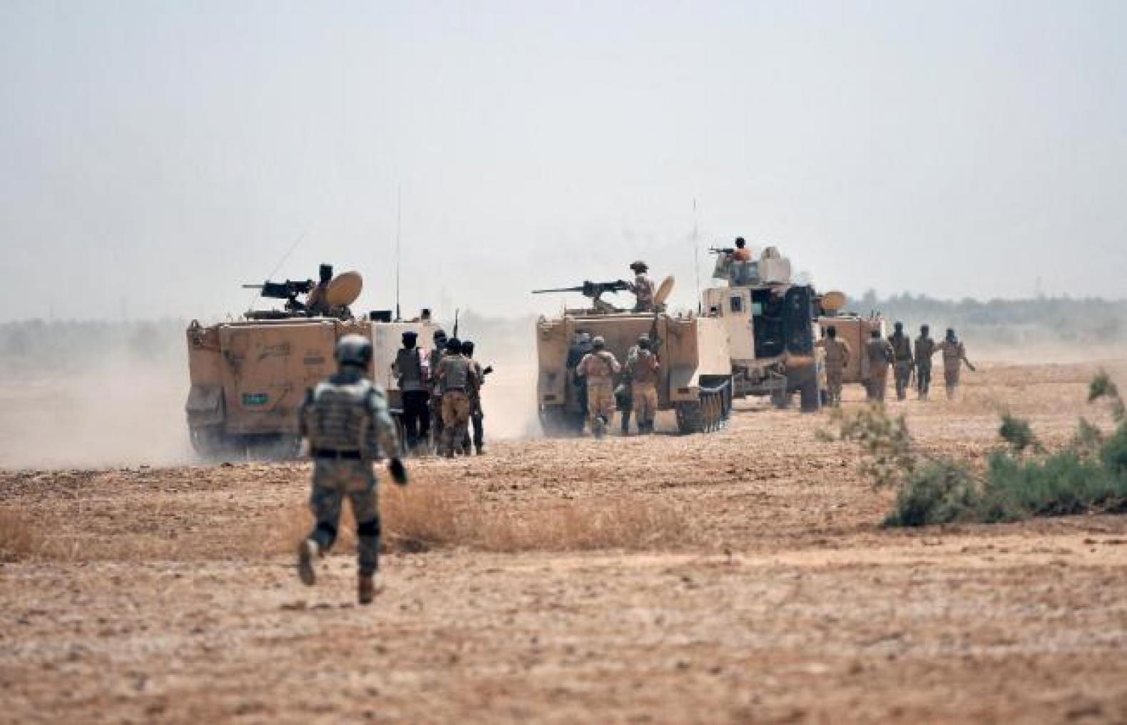 اندلاع اشتباكات بين الجيش العراقي وعناصر داعش في حاوي العظيم