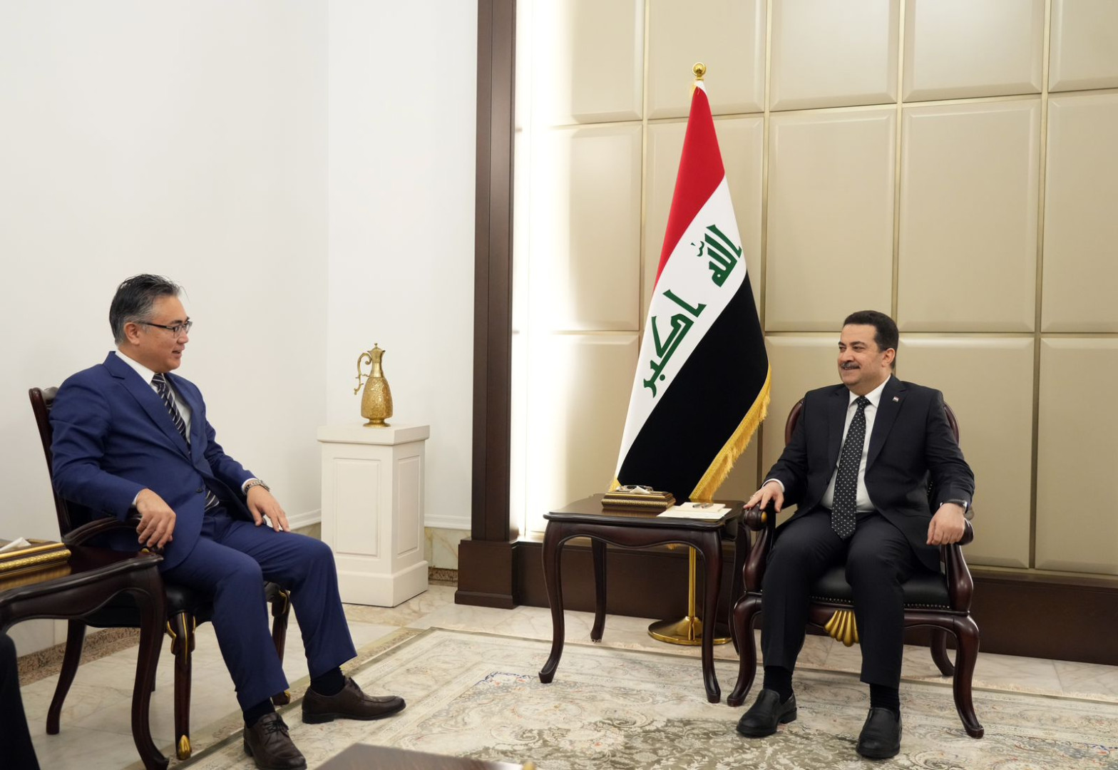 Iraq seeks to benefit from Japanese expertise in infrastructure development