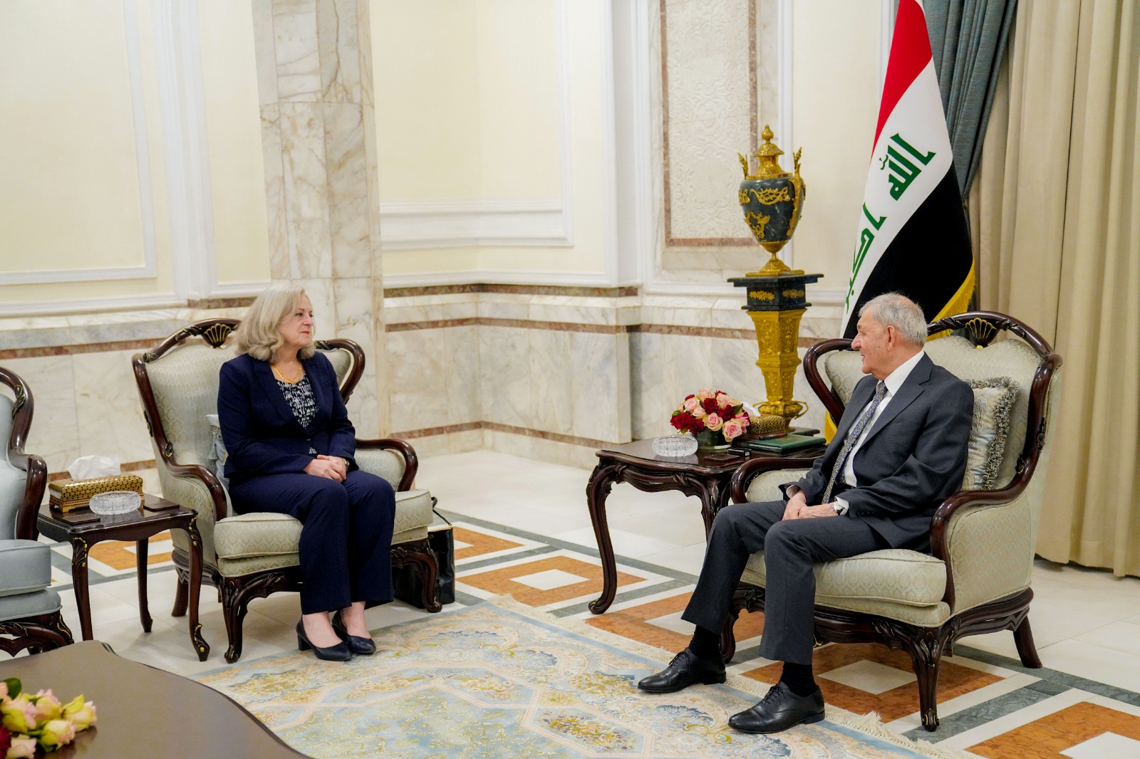 Iraqi President expresses appreciation for US support