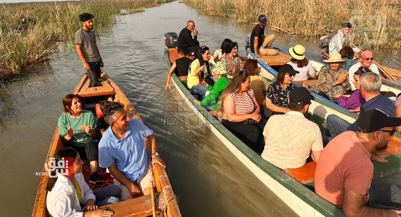 Foreign tourists flock to Iraq's marshes during Eid al-Fitr, reinvigorating the country's tourism industry