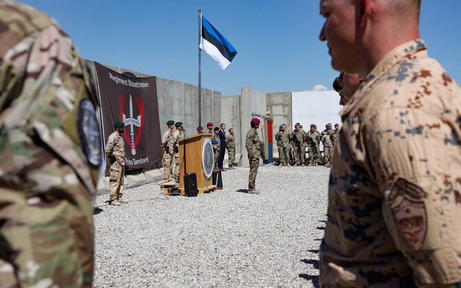 Estonian Army Takes Over Periodic Missions in Iraq as Part of Operation Inherent Resolve