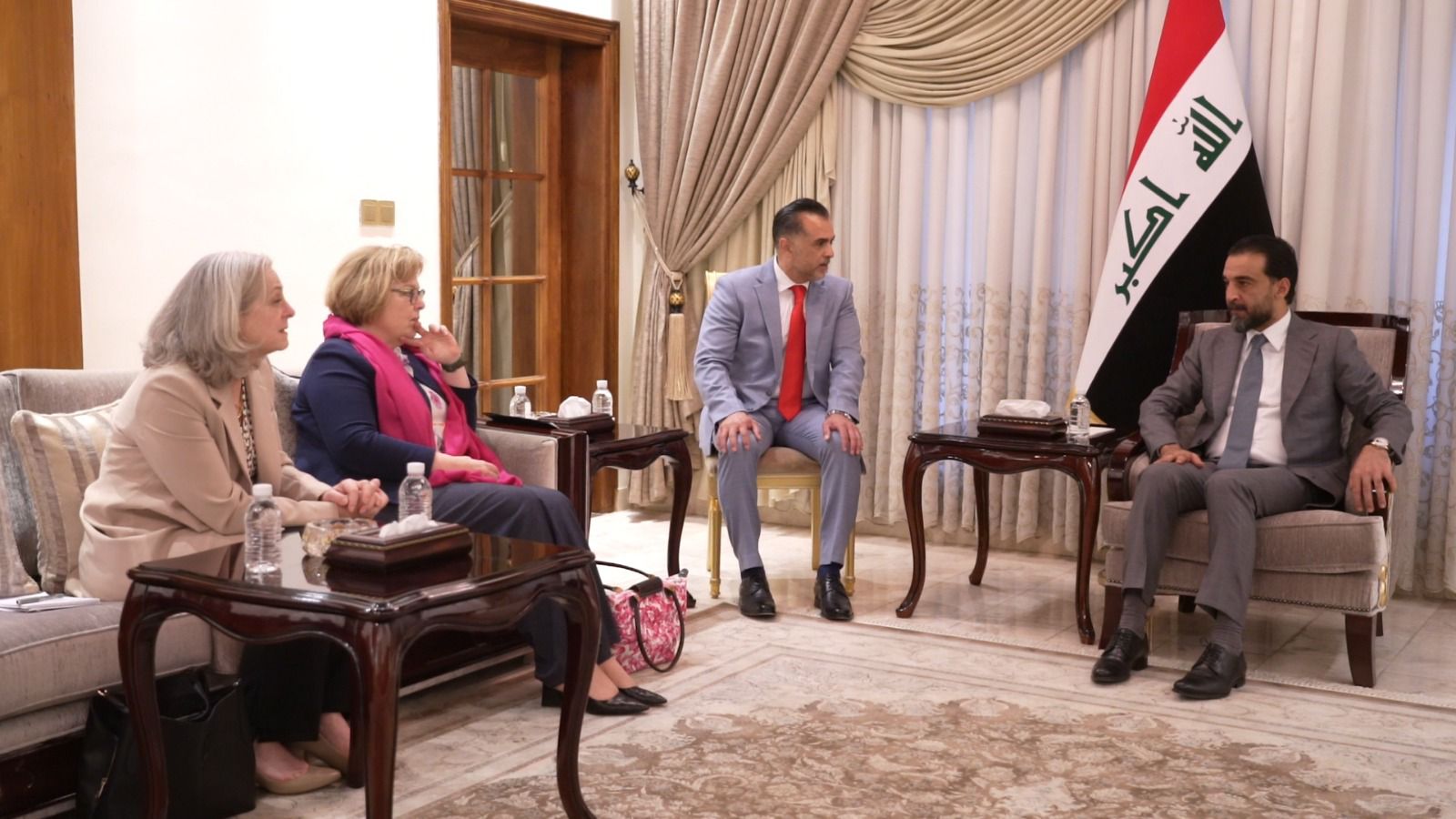 Al-Halboosi meets with US Assistant Secretary of State for ME Affairs