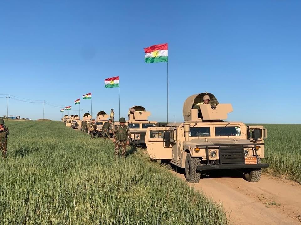 البيشمركة تعلن عملية امنية مشتركة مع الجيش العراقي غربي نهر دجلة