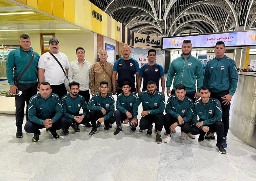 منتخب العراق للمصارعة يتوجه إلى إيران للمشاركة ببطولة دولية