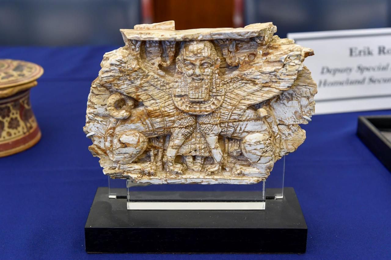 Iraq calls for international cooperation to recover smuggled artifacts