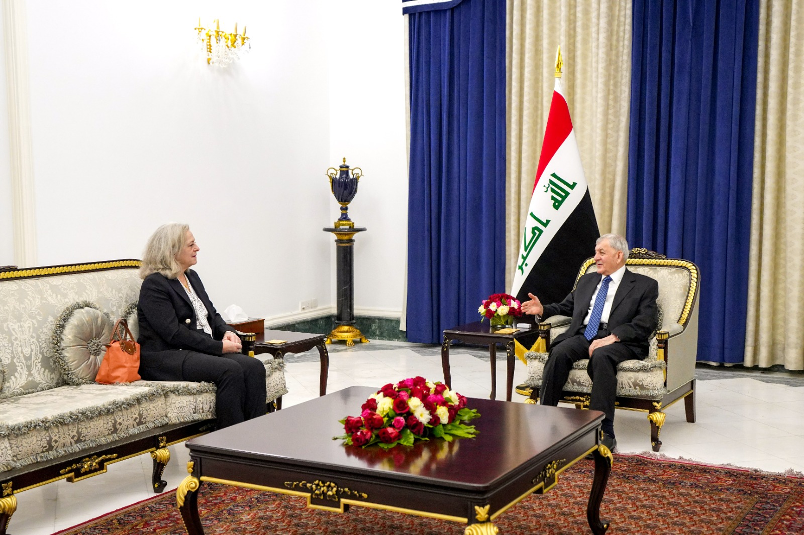 Iraqi President and US Ambassador Discuss Deepening Relations and Strengthening Cooperation
