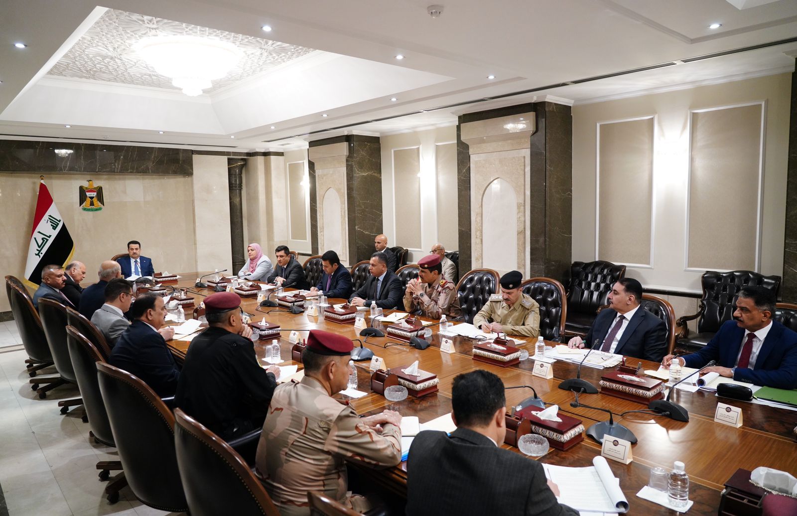 NSC meeting discusses water, border security, and demonstrations