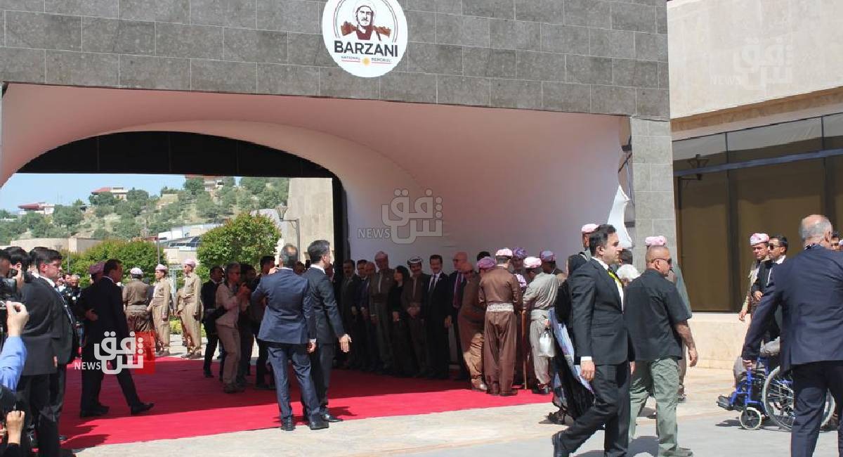 بحضور سياسي ودبلوماسي واسع.. أربيل تقيم مراسيم افتتاح متحف بارزاني (صور)
