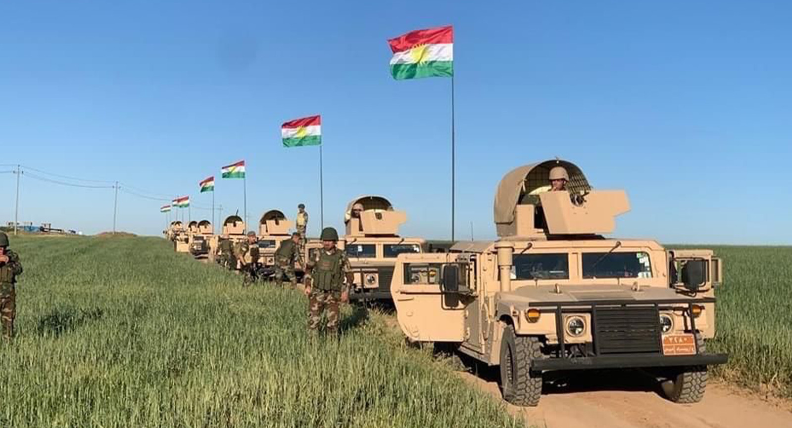Peshmerga Forces Clash with ISIS in Makhmur District near Erbil