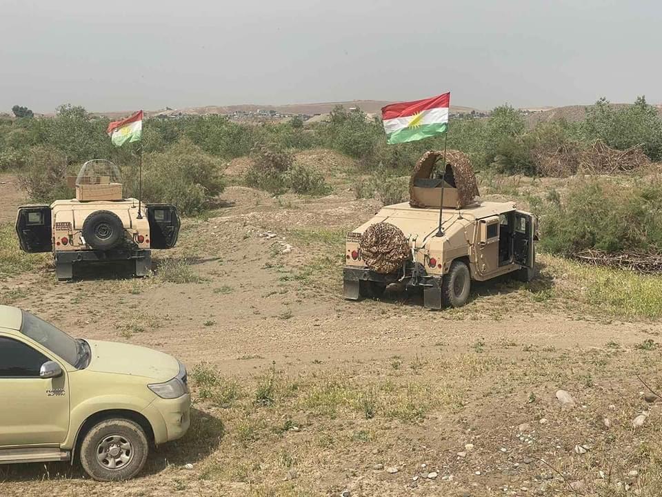 Peshmerga Forces Conduct Search Operation Following ISIS Attack on Iraqi Army Forces