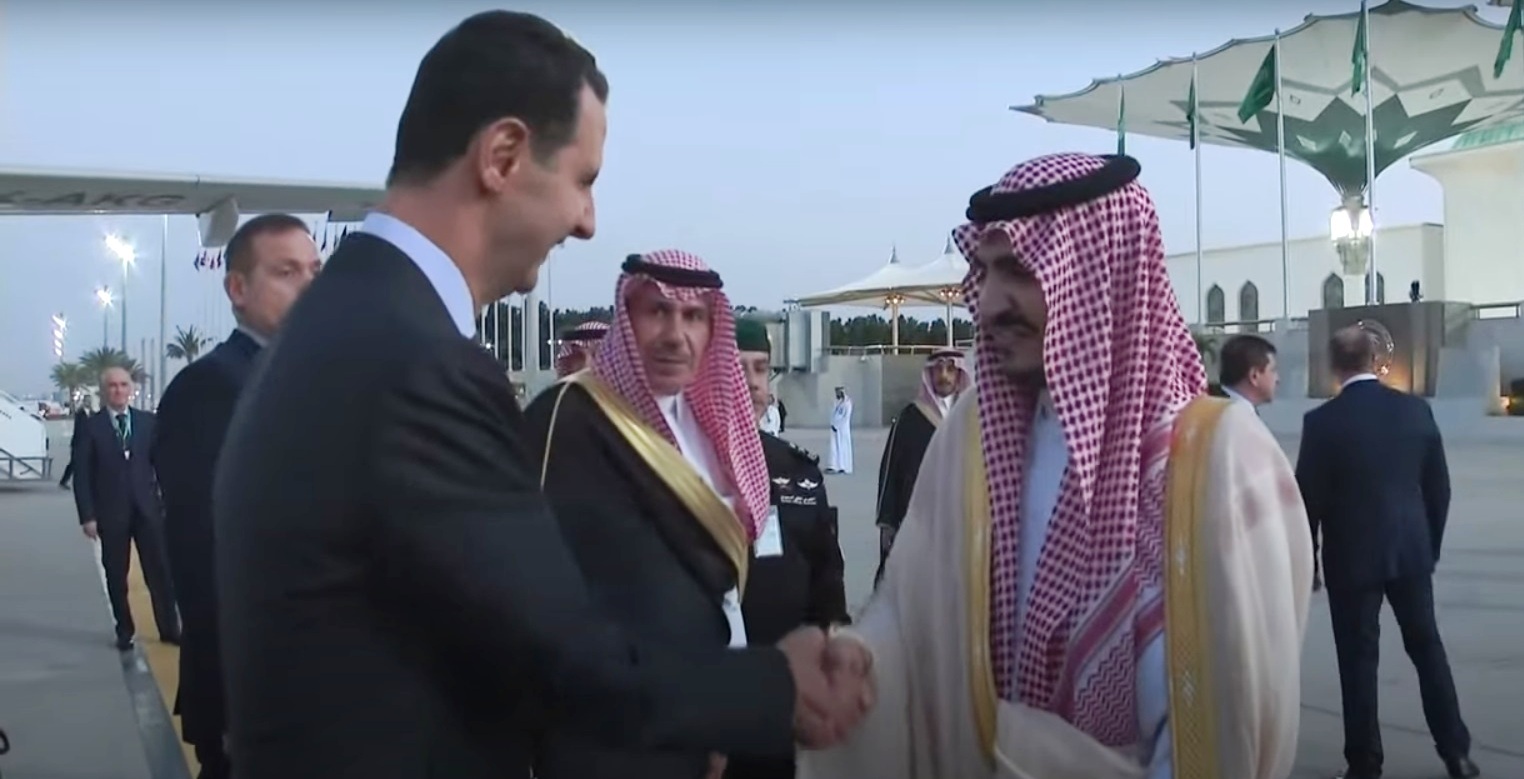 Syrian President Bashar al-Assad arrived in Jeddah to attend the 32nd Arab League Summit