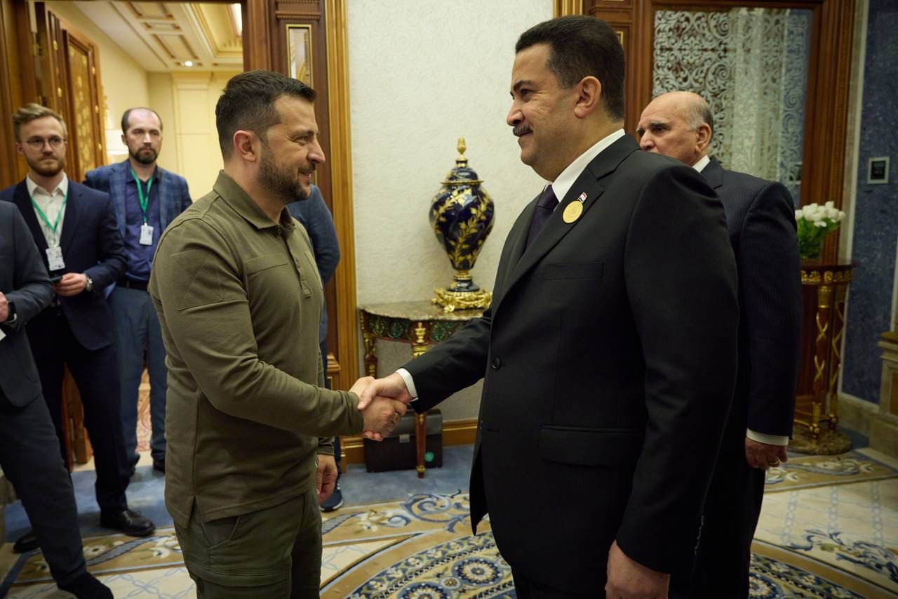 Ukraines Zelensky Invites Iraqi Prime Minister to Visit Kyiv