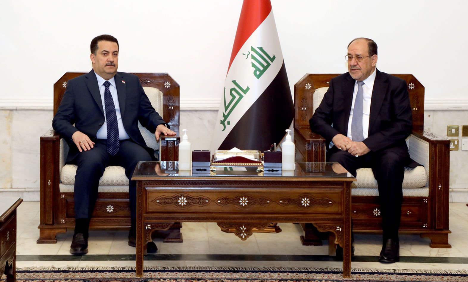 Al-Sudani, al-Maliki call for swift approval for the general budget