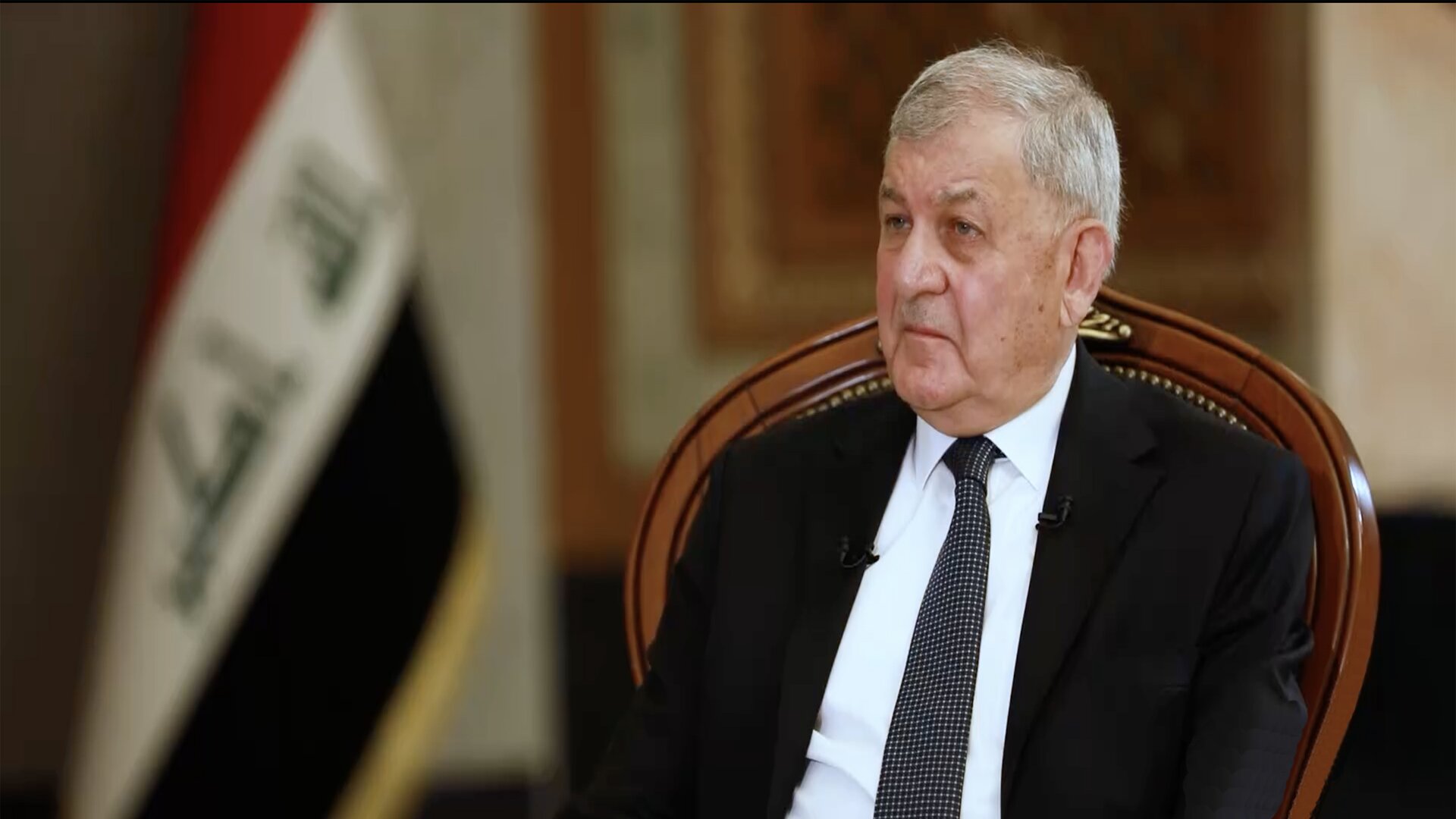 رئاسة الجمهورية العراقية ترد على أنباء تعرض رشيد لإصابات