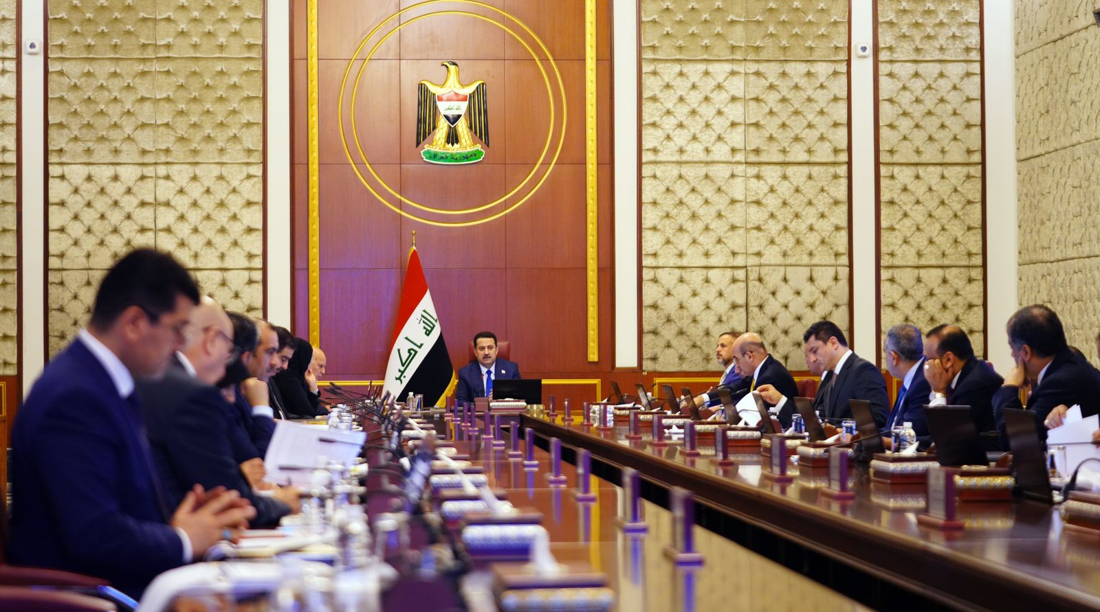 The Iraqi Council of Ministers issues a number of decisions, recommendations and exemptions