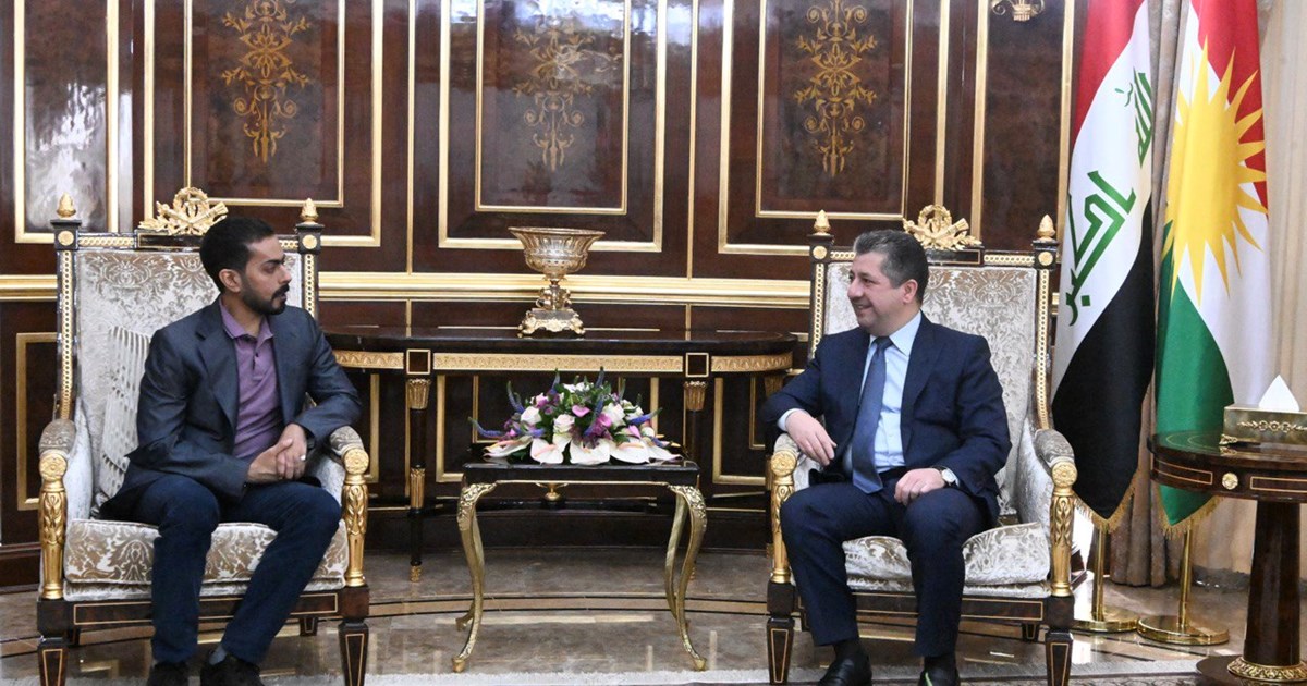 Kurdish Prime Minister Discusses Strengthening Relations with UAE