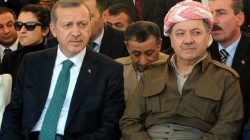 بارزاني يهاتف أردوغان